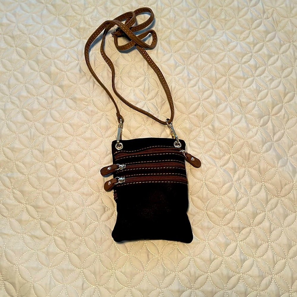 Italian Leather Small Crossbody bag